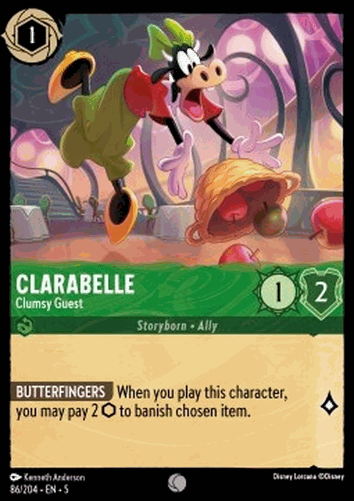 Clarabelle - Clumsy Guest
