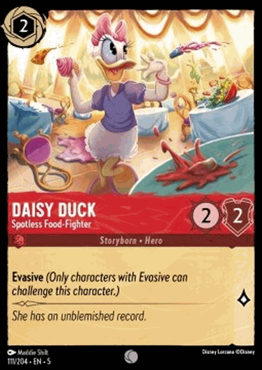 Daisy Duck - Spotless Food‐Fighter