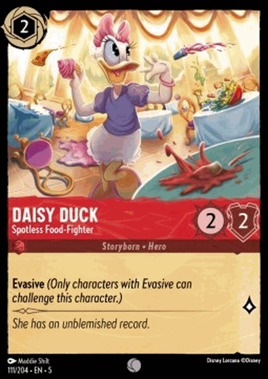 Daisy Duck - Spotless Food‐Fighter