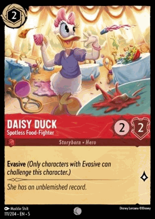 Daisy Duck - Spotless Food‐Fighter