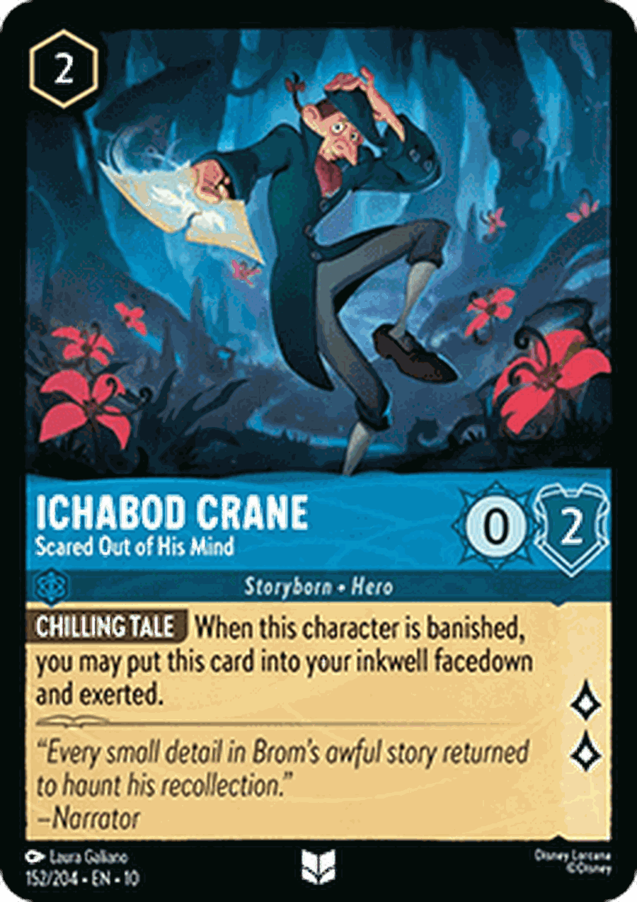 Ichabod Crane - Scared Out of His Mind