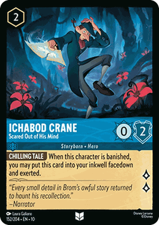Ichabod Crane - Scared Out of His Mind