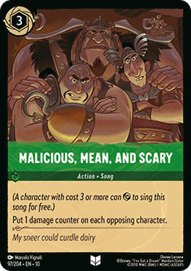 Malicious, Mean, and Scary (V.1)