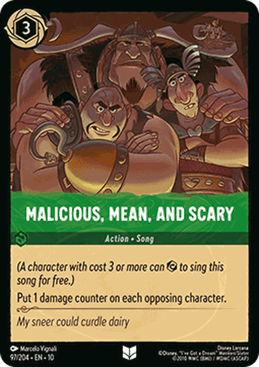 Malicious, Mean, and Scary (V.1)