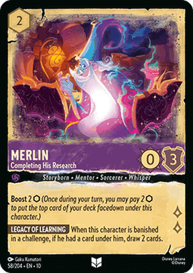 Merlin - Completing His Research (V.1)