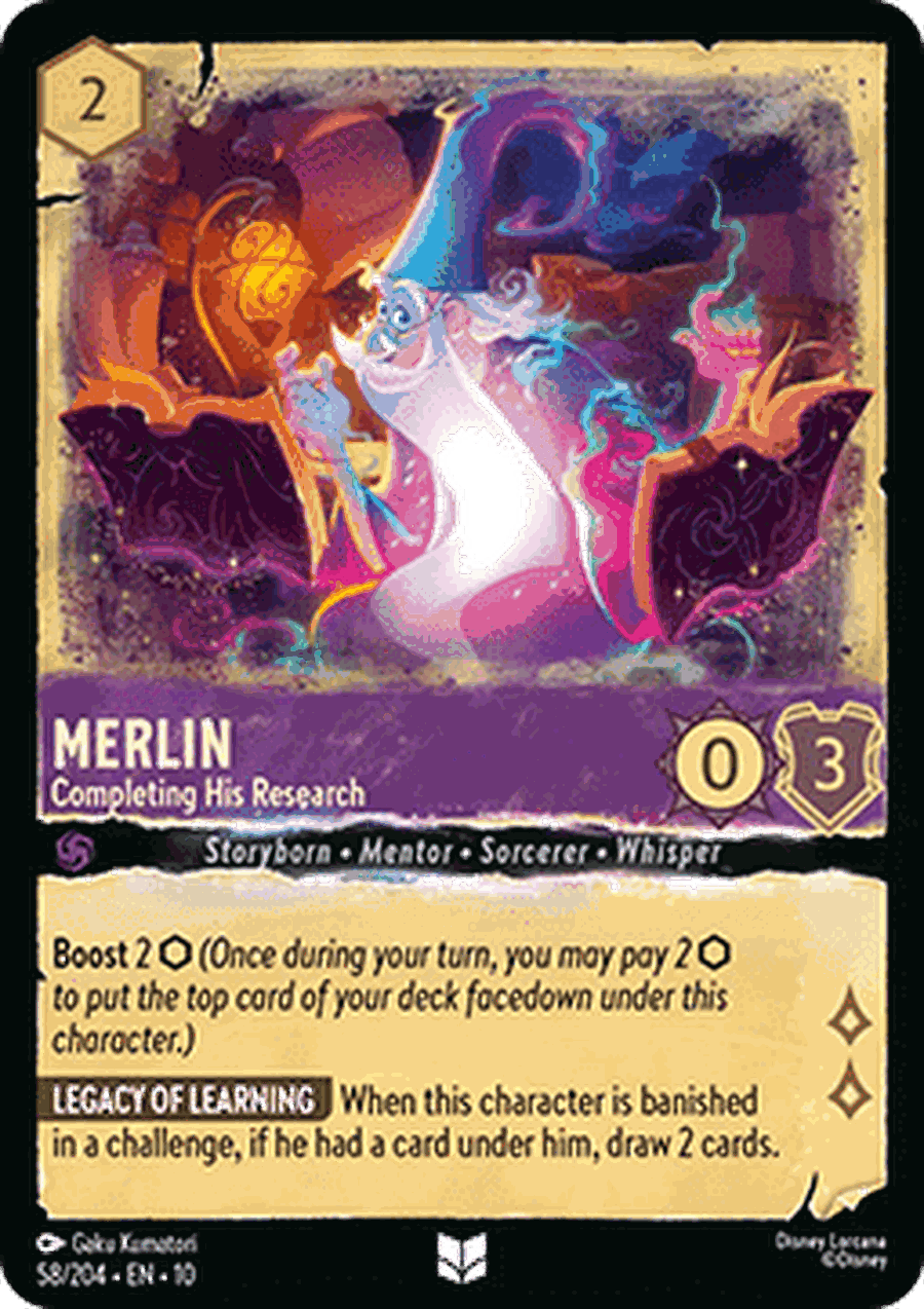 Merlin - Completing His Research (V.1)