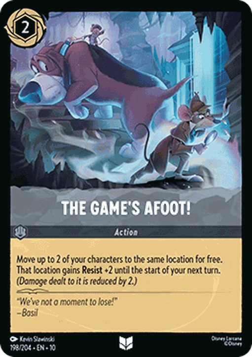The Game’s Afoot!