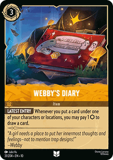 Webby’s Diary
