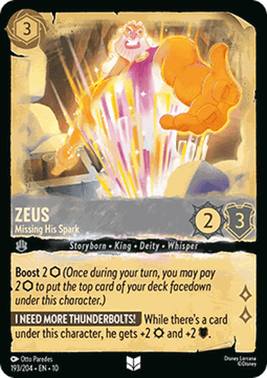 Zeus - Missing His Spark