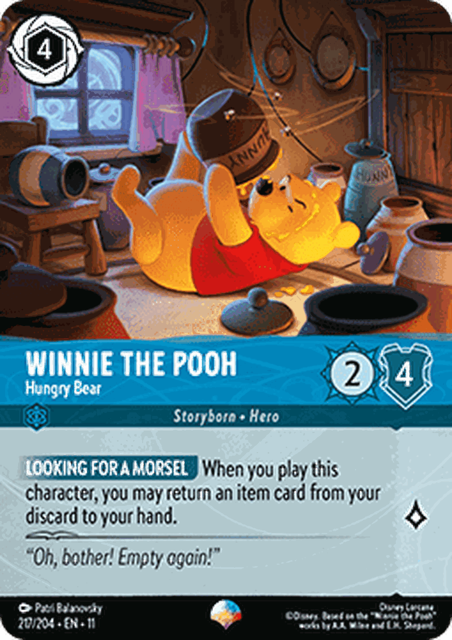 Winnie the Pooh - Hungry Bear (V.2)