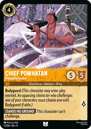 Chief Powhatan - Protective Leader