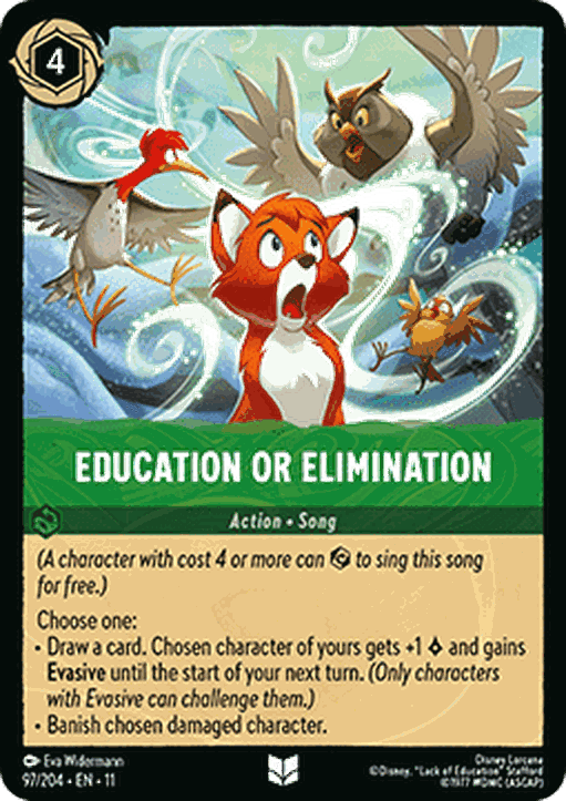 Education or Elimination