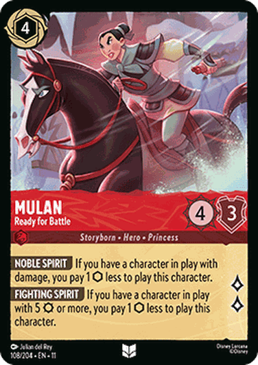 Mulan - Ready for Battle