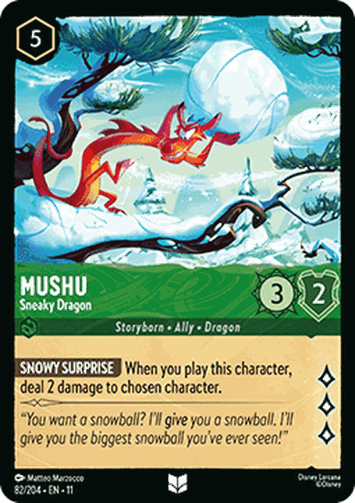 Mushu - Sneaky Dragon (V.1)