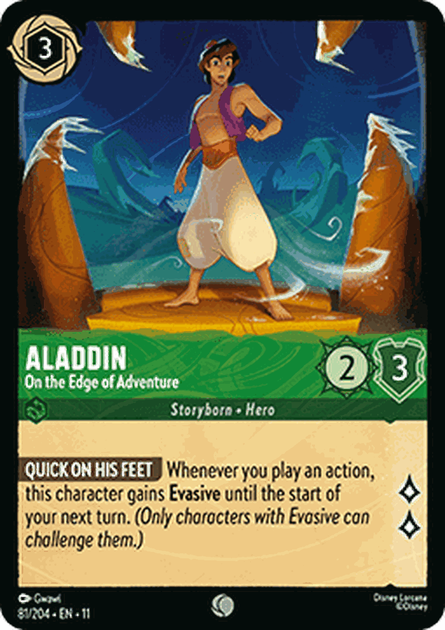 Aladdin - On the Edge of Adventure (V.1)