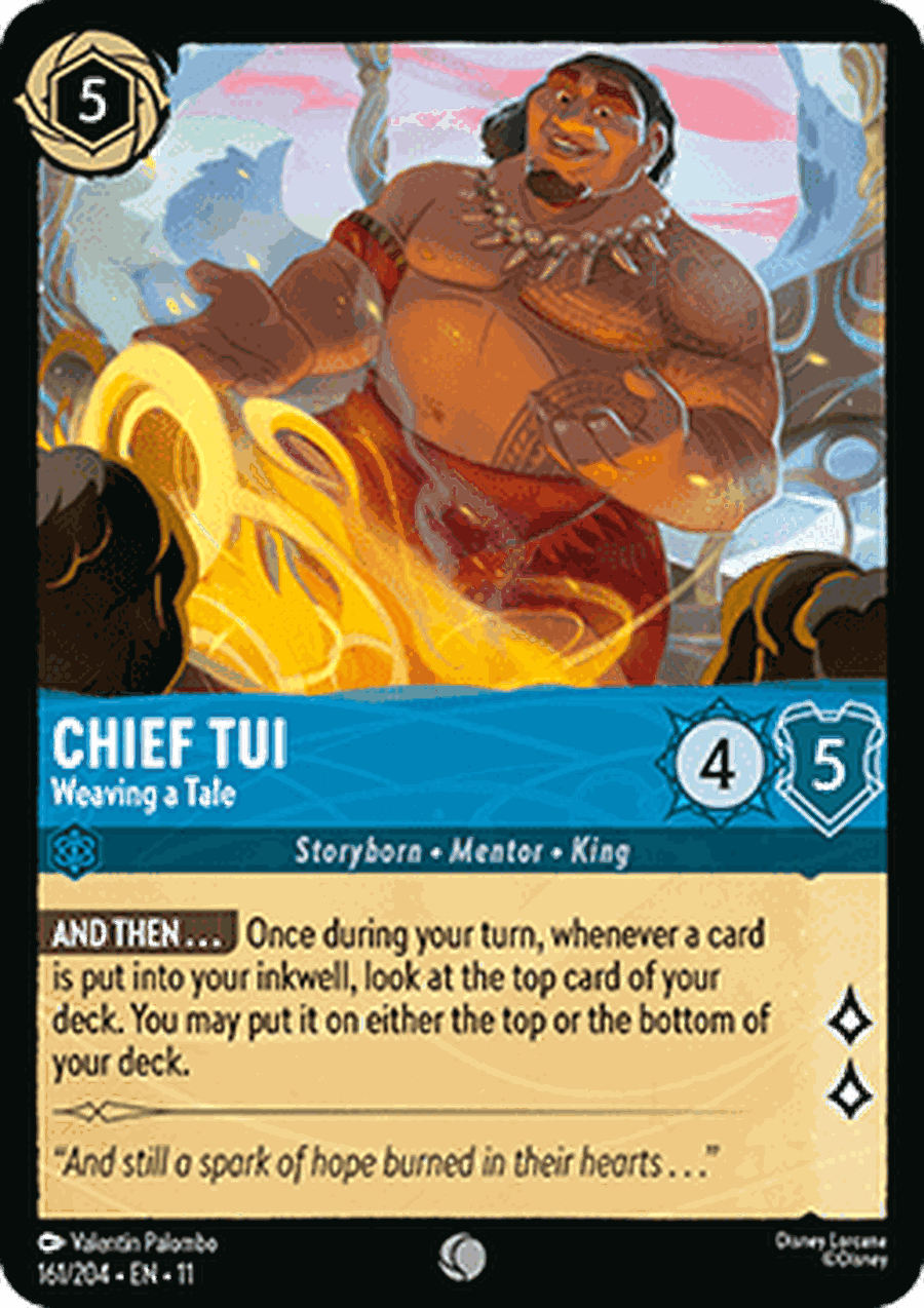 Chief Tui - Weaving a Tale