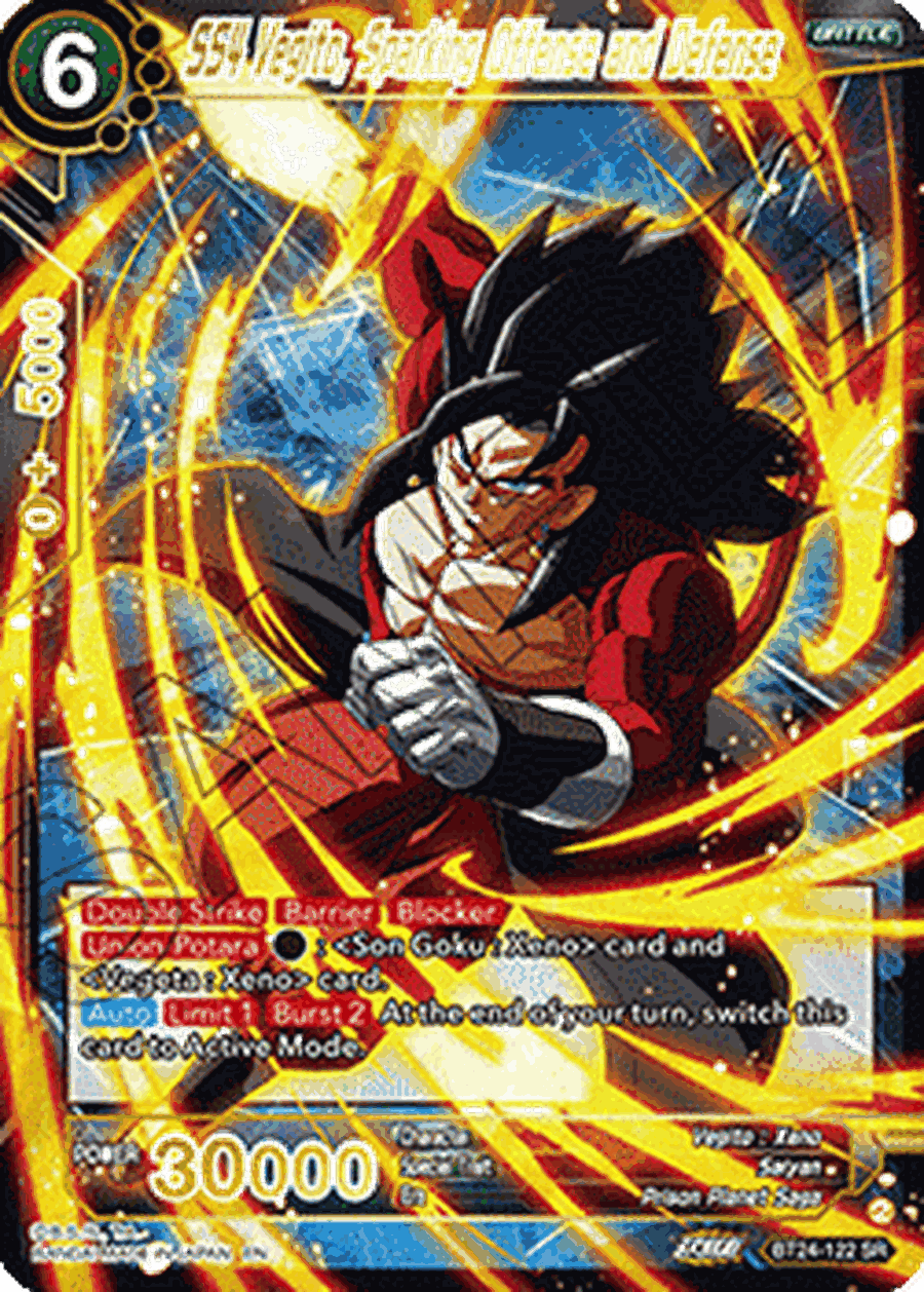 SS4 Vegito, Sparking Offense and Defense (V.1 - Super Rare)