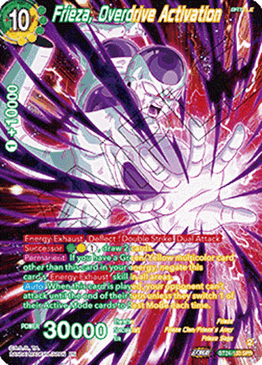 Frieza, Overdrive Activation (V.2 - Special Rare)