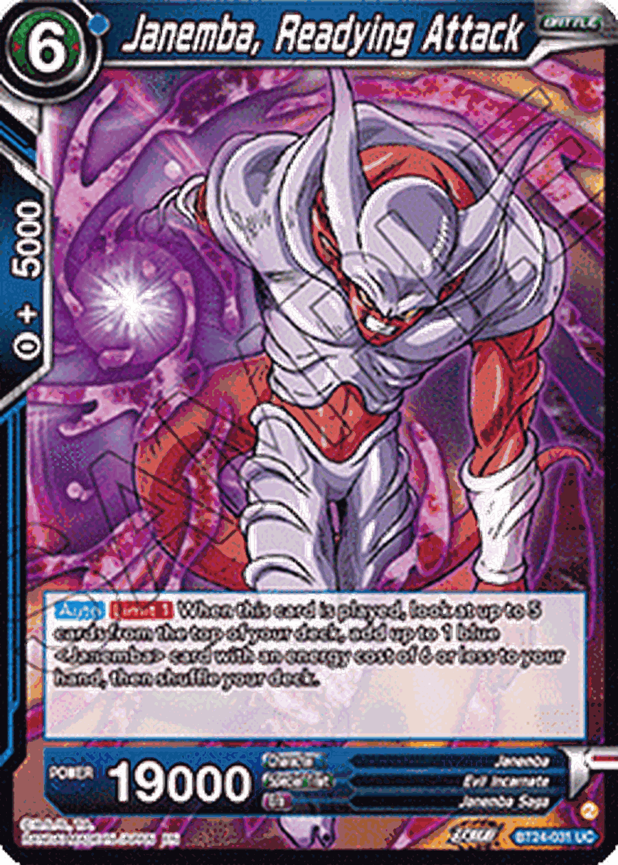 Janemba, Readying Attack
