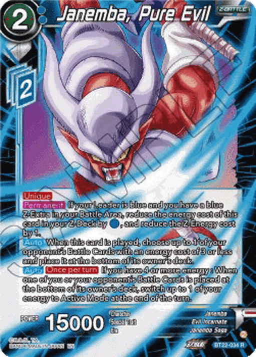 Janemba, Pure Evil