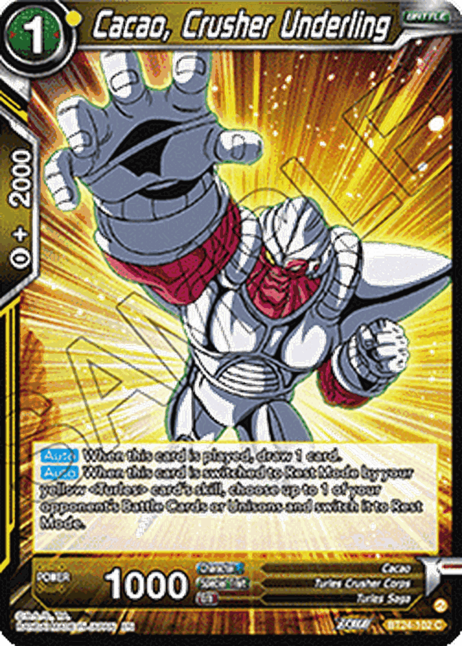 Cacao, Crusher Underling