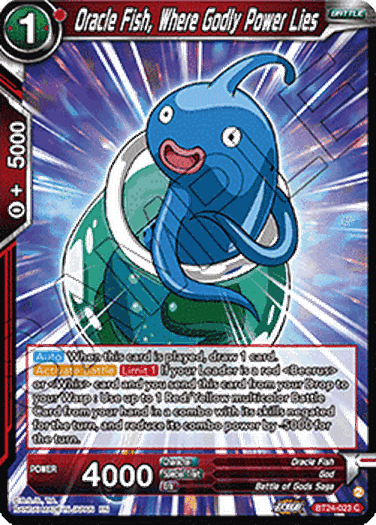 Oracle Fish, Where Godly Power Lies
