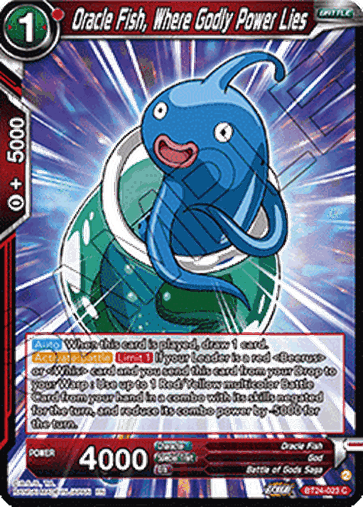 Oracle Fish, Where Godly Power Lies