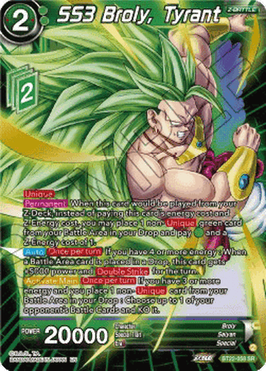 SS3 Broly, Tyrant