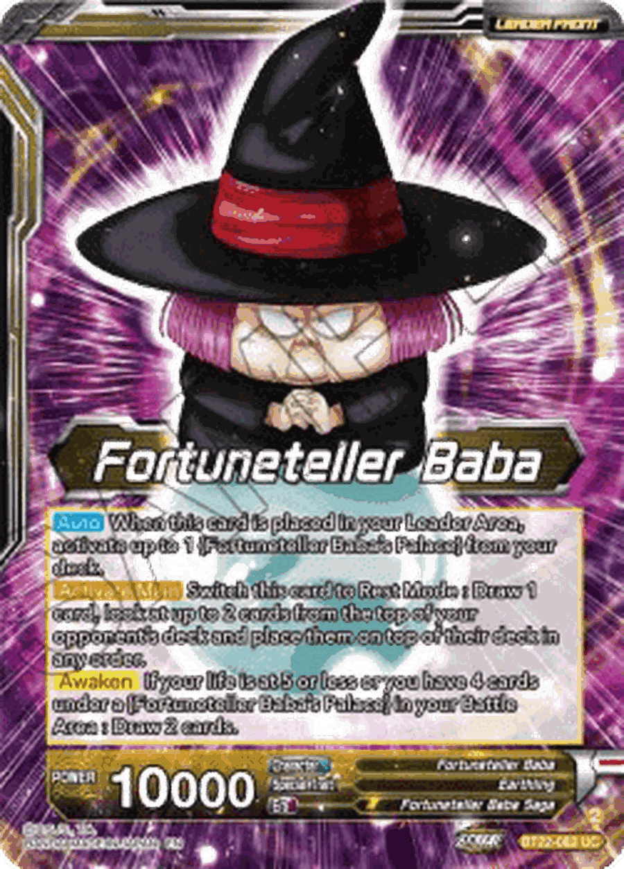Fortuneteller Baba // Fortuneteller Baba & Son Gohan, Battle Observation
