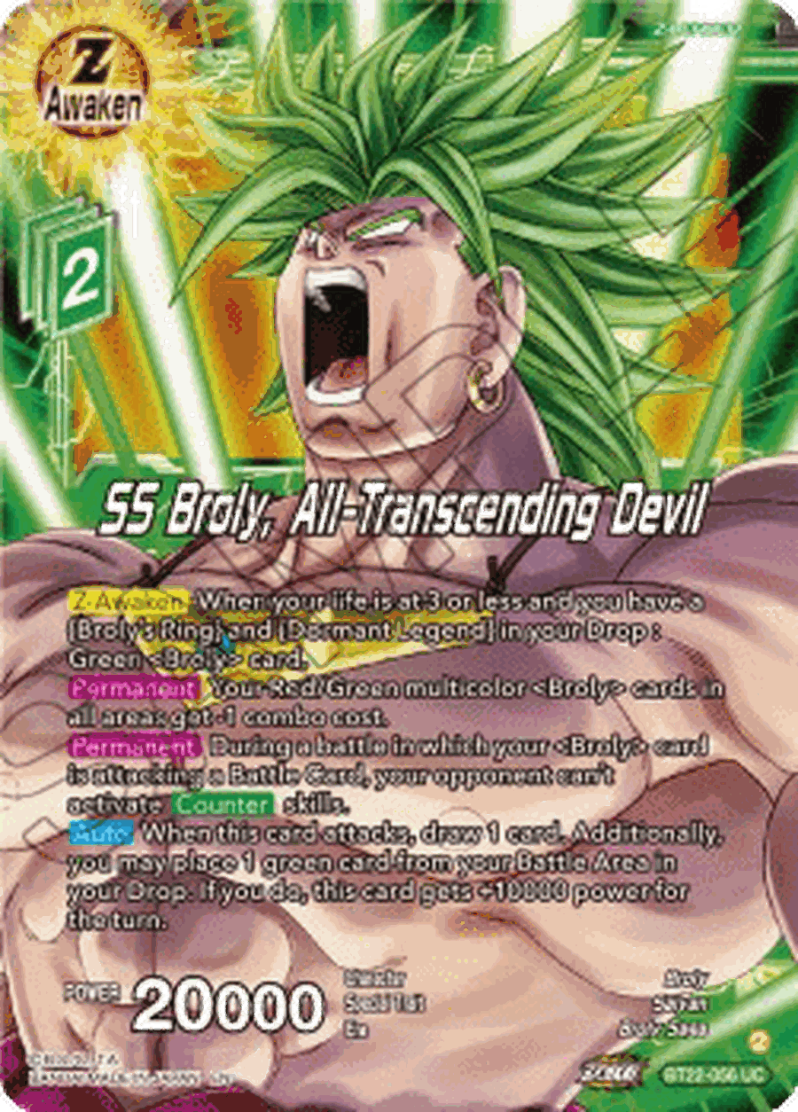 SS Broly, All-Transcending Devil