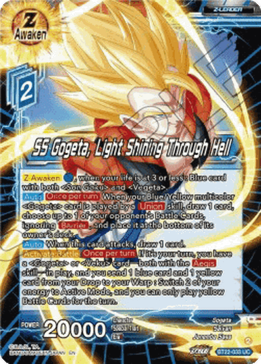 SS Gogeta, Light Shining Through Hell