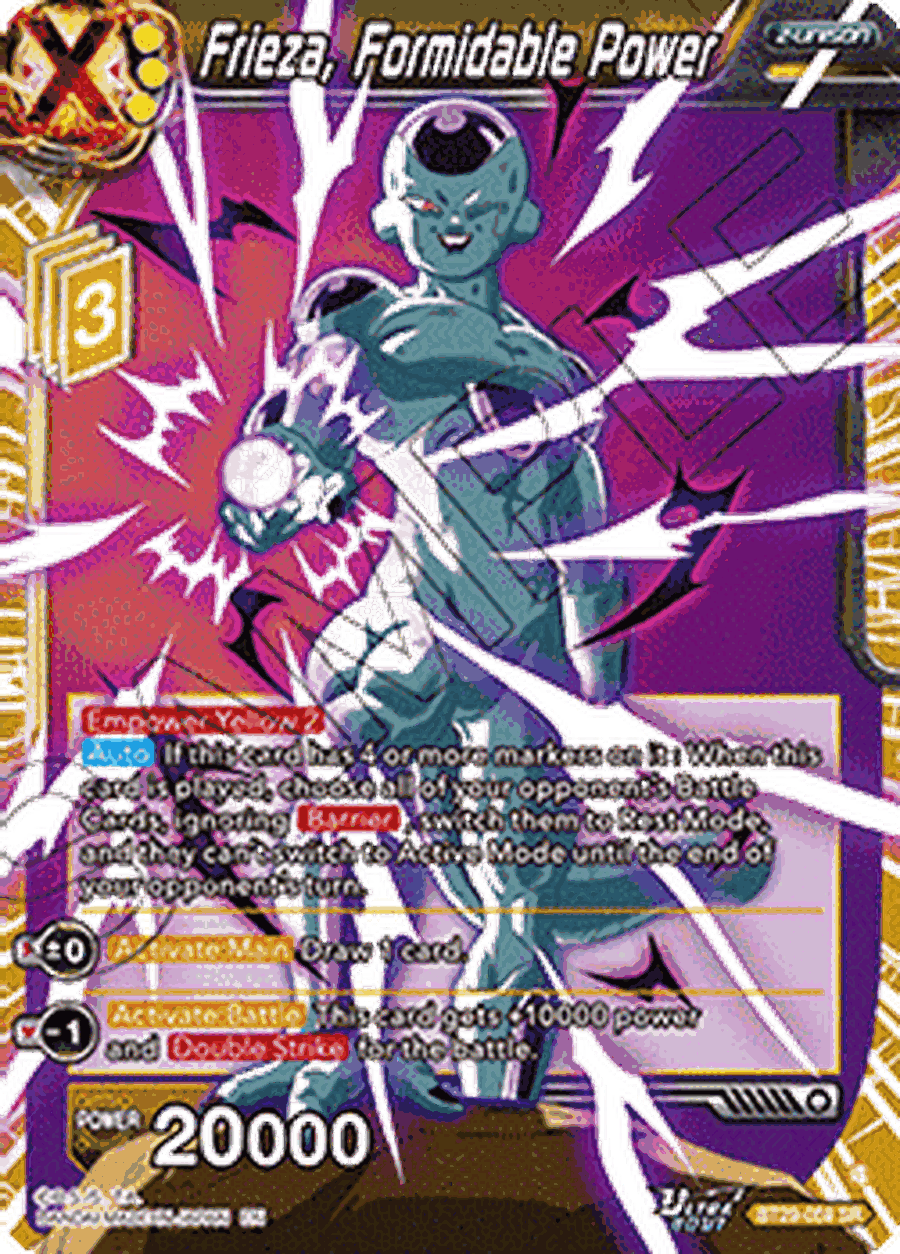 Frieza, Formidable Power