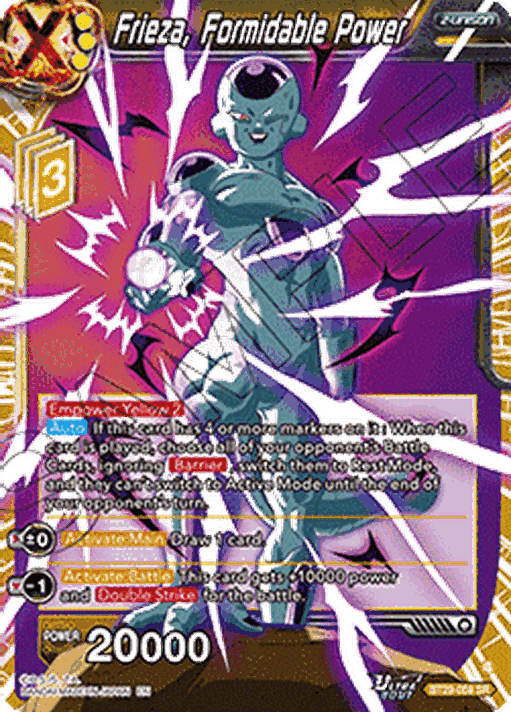 Frieza, Formidable Power