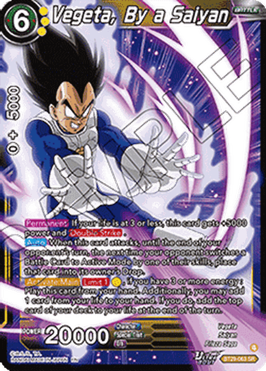 Vegeta, By a Saiyan