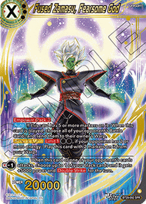 Fused Zamasu, Fearsome God (V.2 - Special Rare)