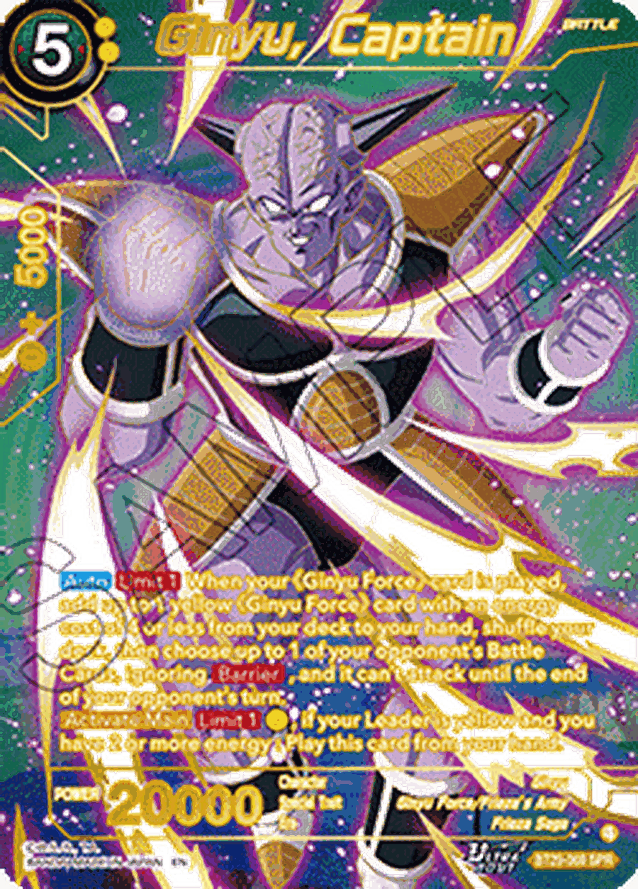Ginyu, Captain (V.2 - Special Rare)
