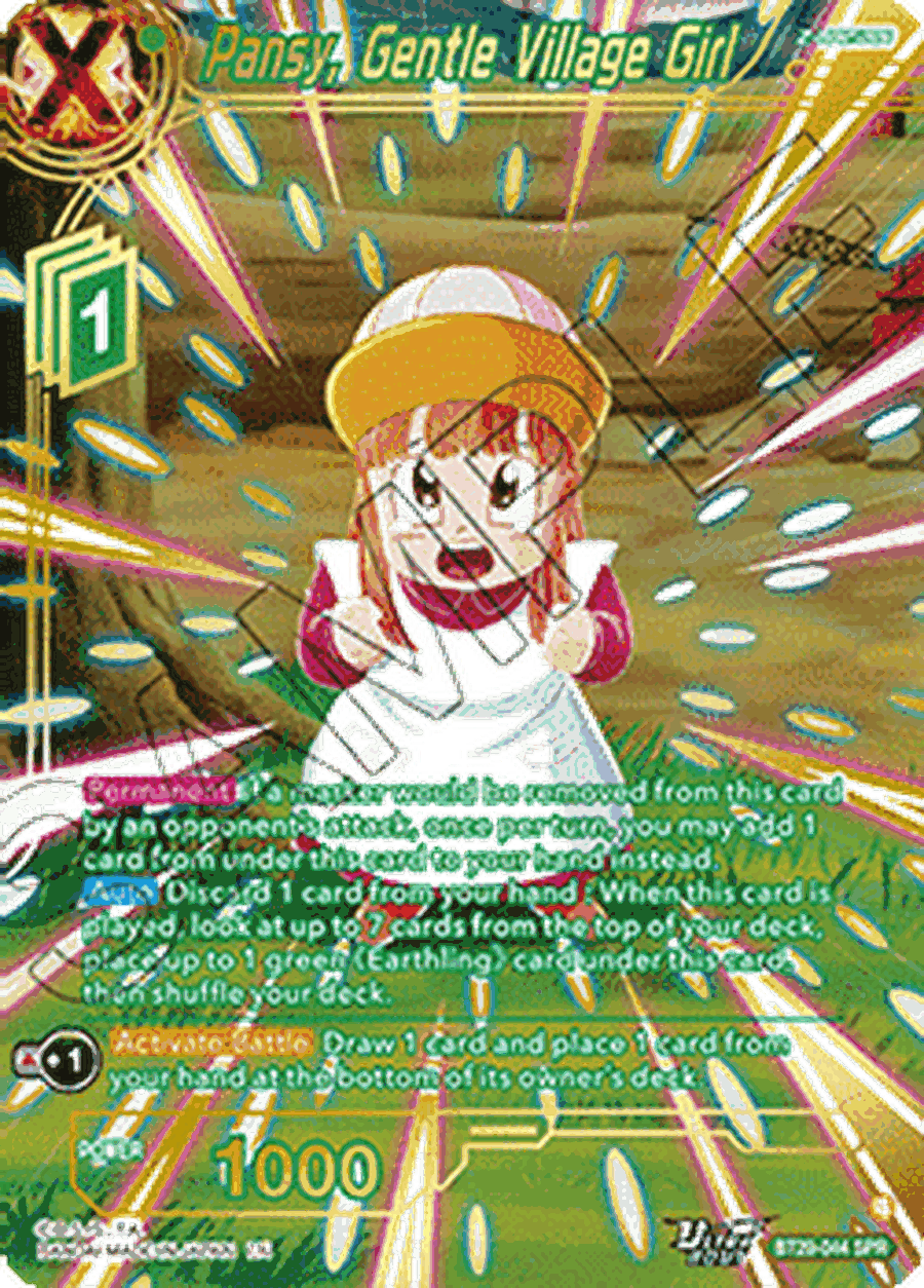 Pansy, Gentle Village Girl (V.2 - Special Rare)