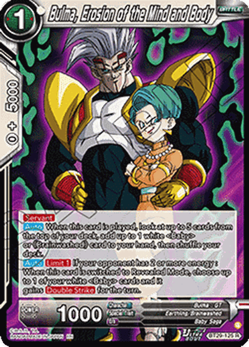 Bulma, Erosion of the Mind and Body