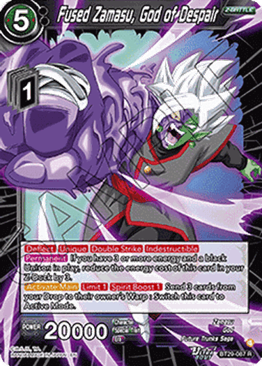 Fused Zamasu, God of Despair