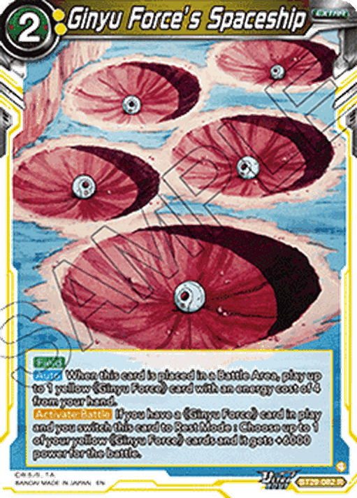 Ginyu Force’s Spaceship