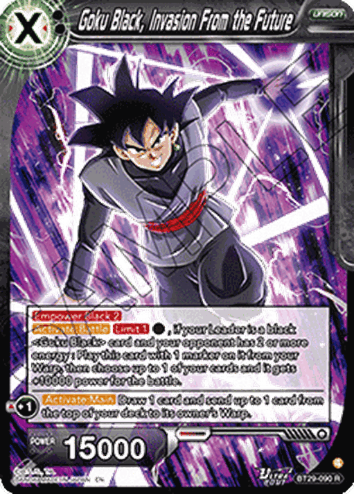 Goku Black, Invasion From the Future
