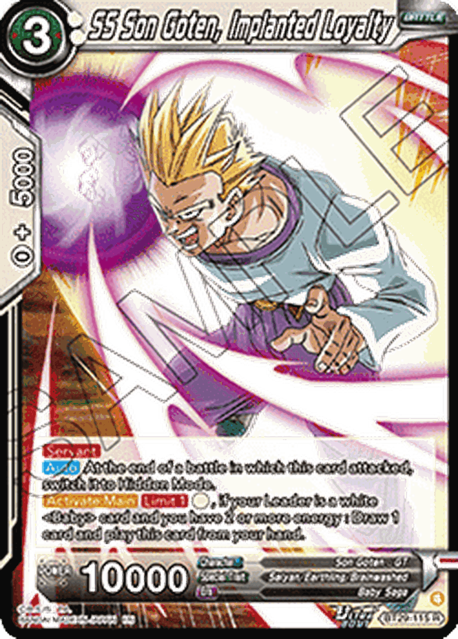 SS Son Goten, Implanted Loyalty