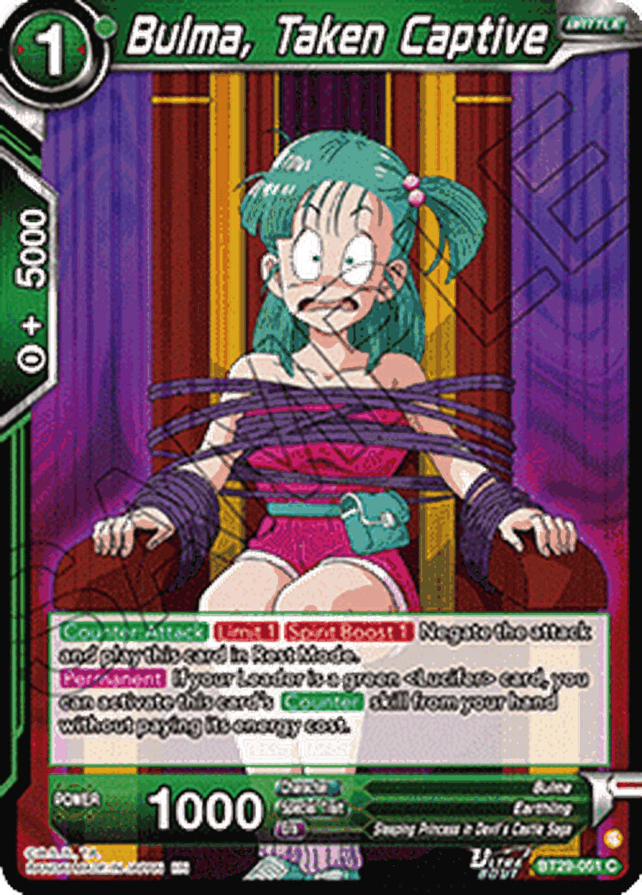 Bulma, Taken Captive