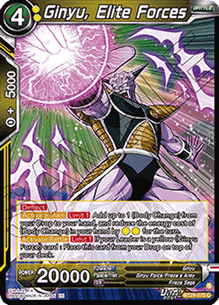 Ginyu, Elite Forces