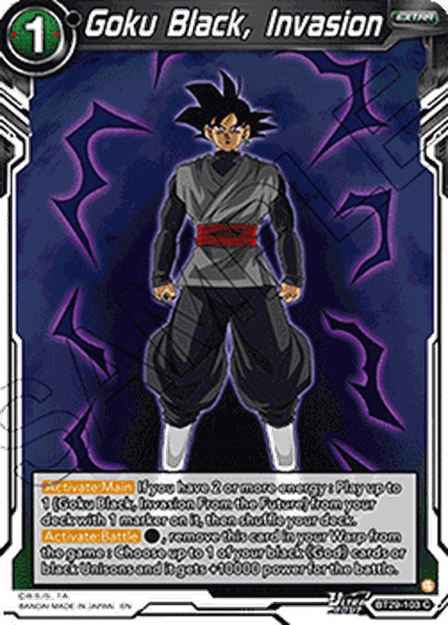 Goku Black, Invasion