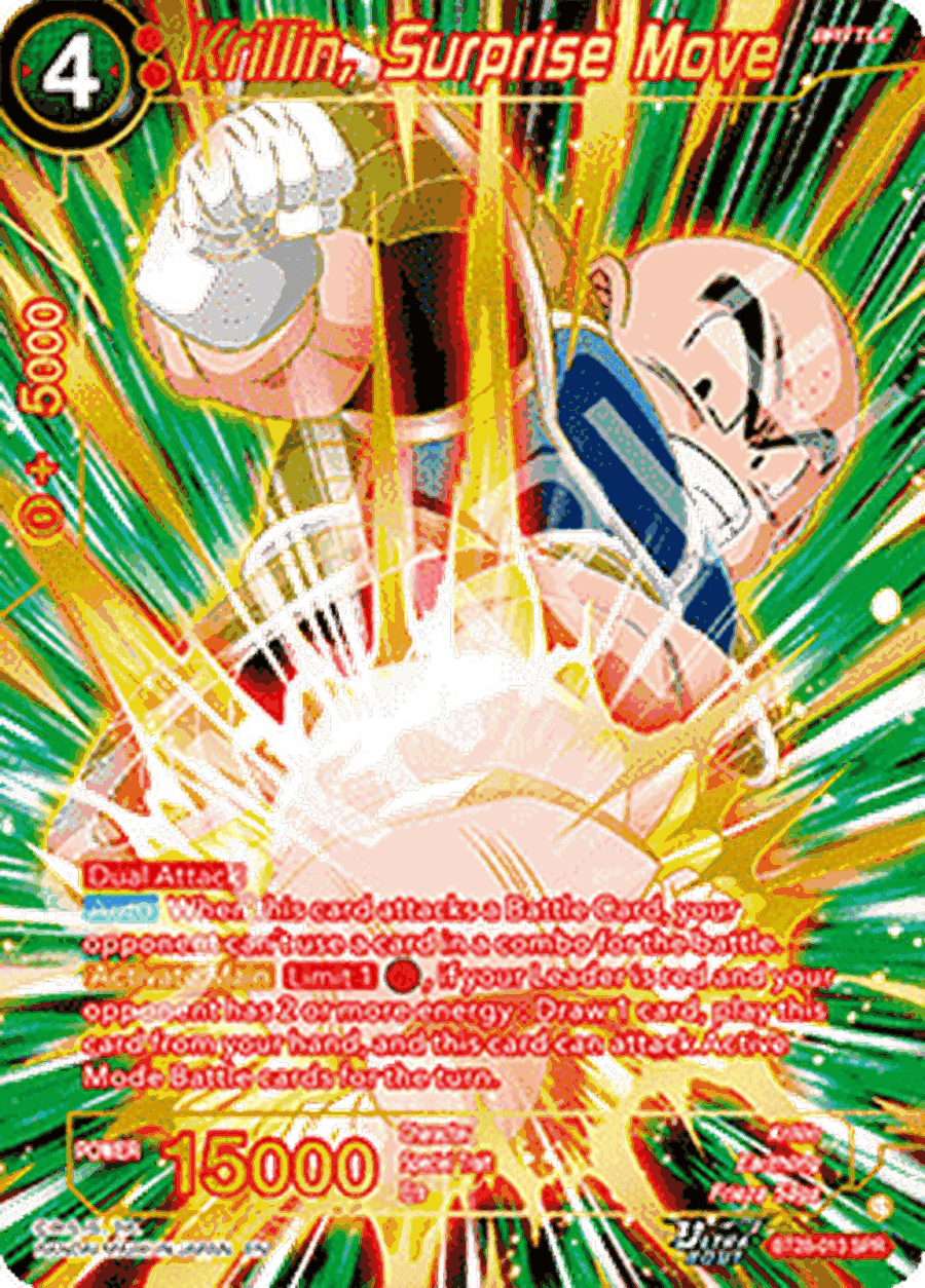Krillin, Surprise Move (V.2 - Special Rare)
