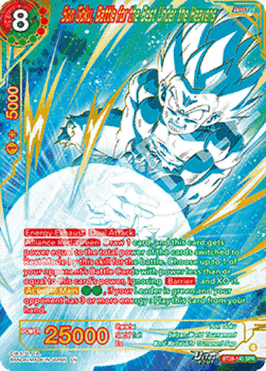 Son Goku, Battle for the Best Under the Heavens (V.2 - Special Rare)