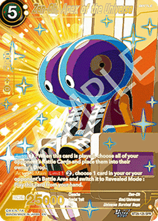 Zen-Oh, Apex of the Universe (V.2 - Special Rare)