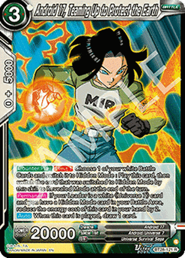 Android 17, Teaming Up to Protect the Earth