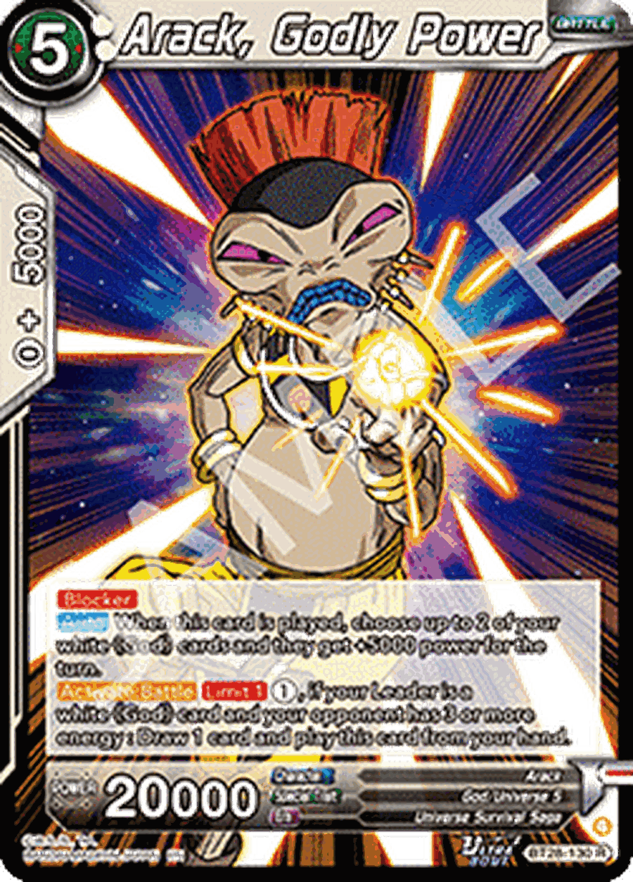 Arack, Godly Power